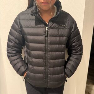 Kids Patagonia Black Down Puffer Jacket